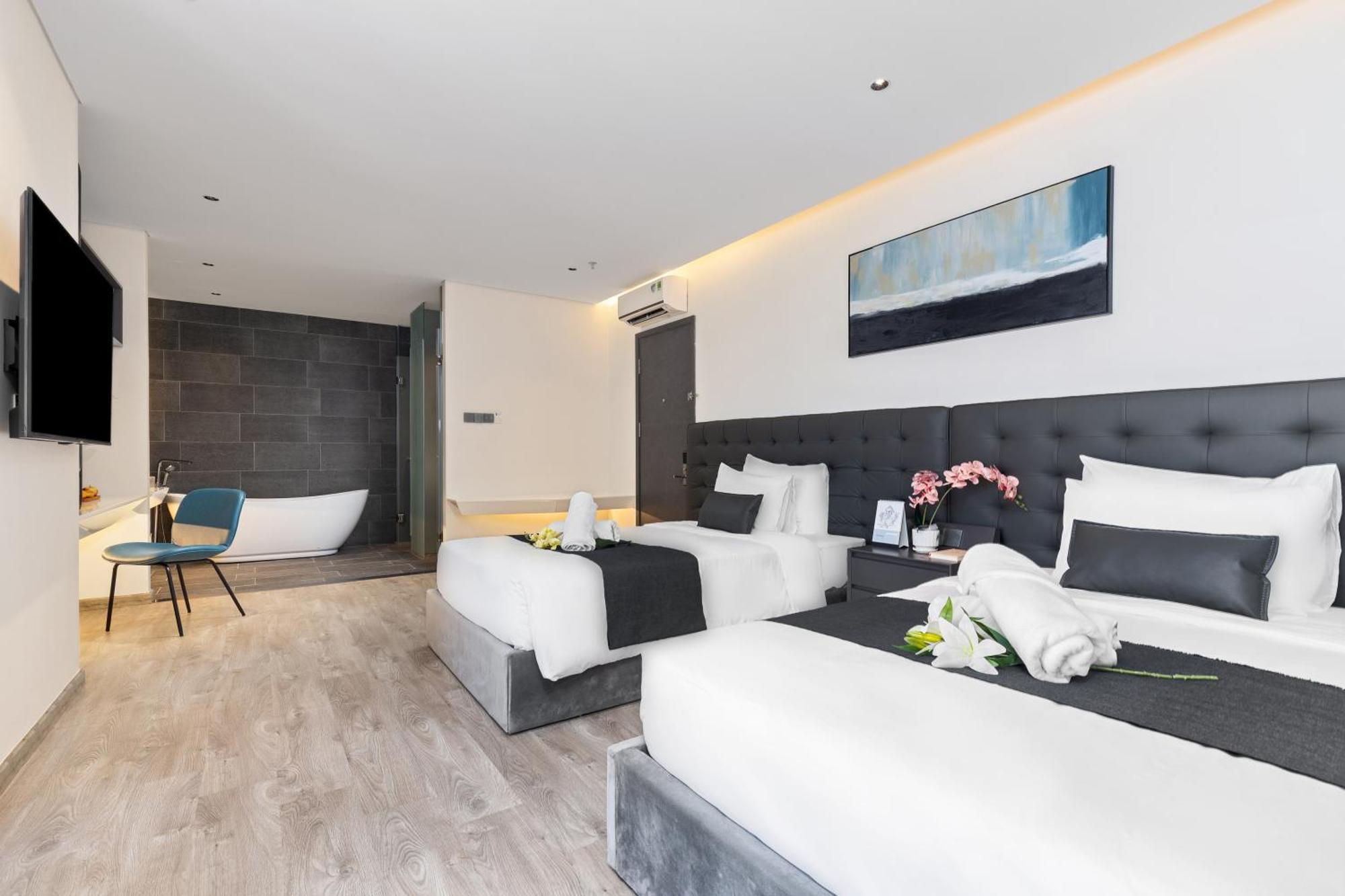 Jbay Beachfront Boutique Hotel Дананг Екстер'єр фото